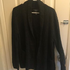 Forever 21 dark green Men cardigan sweater